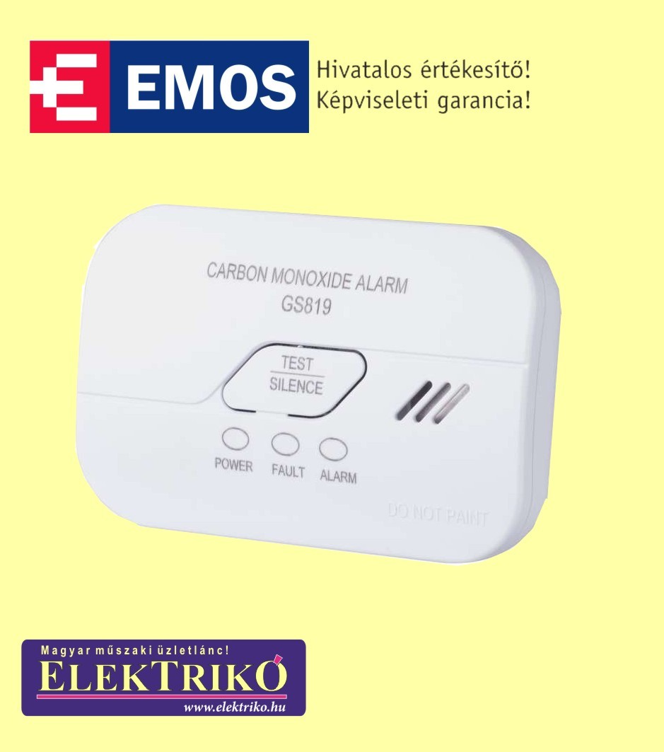  EMOS CO-érzékelő GS819 